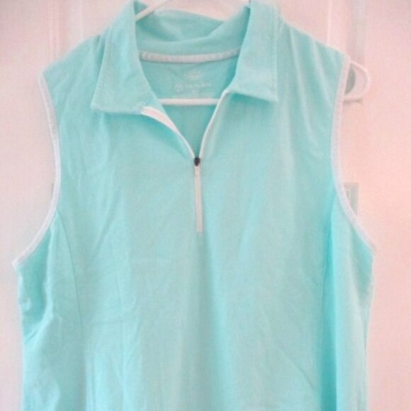 T buy Talbots Sleevelss Mint Green Top Womens Xtra Large - Picture 1 of 9